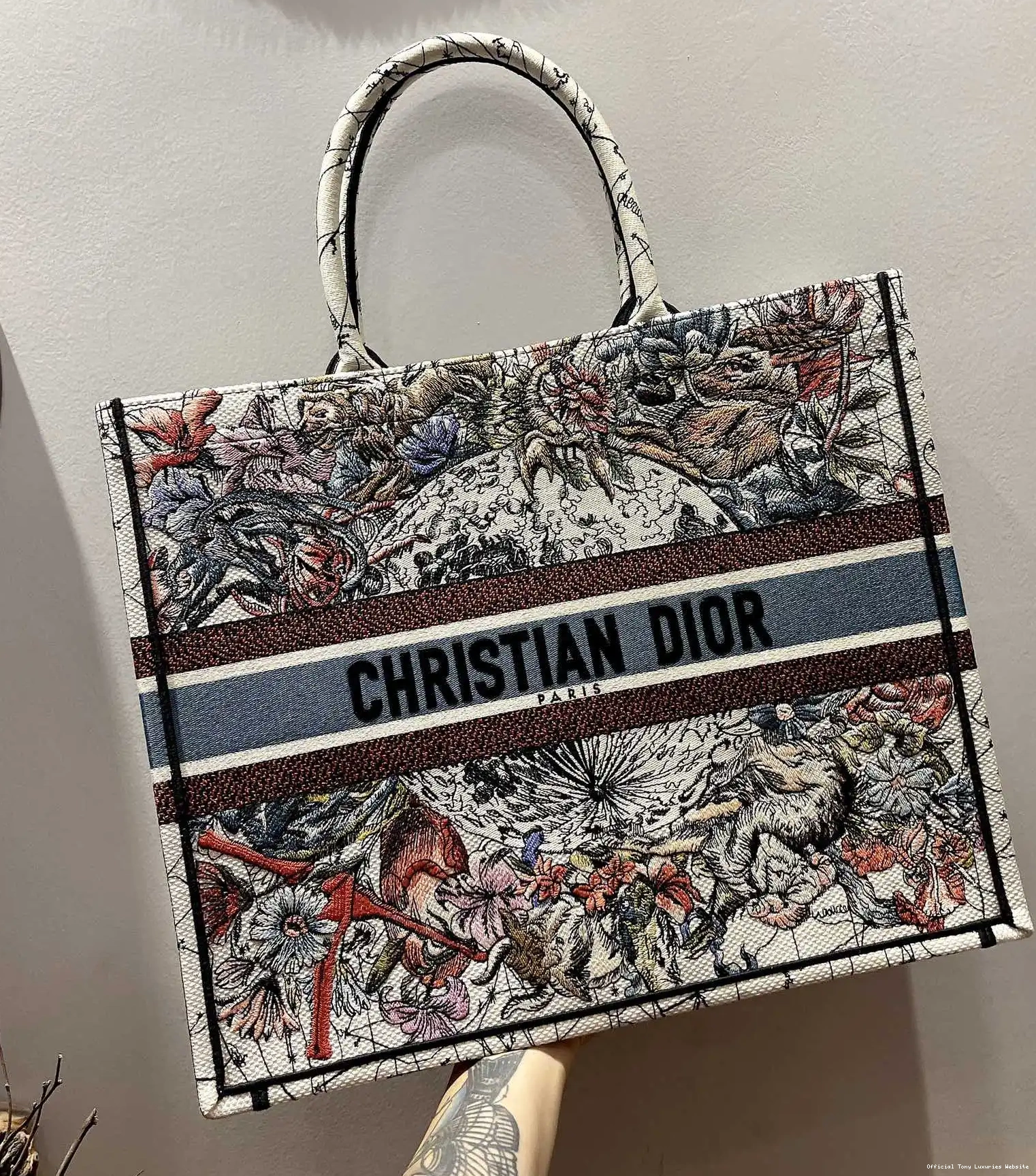 Tony Luxuries Book diro Large Tote-42*35*18.5cm 0407